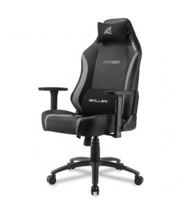 SILLA GAMING SHARKOON SGS20 NEGRO/GRIS - Imagen 1