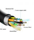 AISENS Cable HDMI V2.0 AOC Desmontable Premium Alta Velocidad / HEC 4k@60Hz 4:4:4 18Gbps, A/M-D/A/M, Negro, 40m - Imagen 4