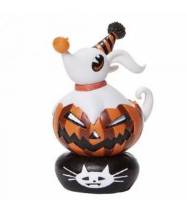 Figura enesco disney pesadilla antes de navidad zero sobre calabaza - Imagen 1