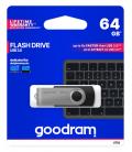 Goodram UTS3 unidad flash USB 64 GB USB tipo A 3.2 Gen 1 (3.1 Gen 1) Negro, Plata - Imagen 6