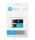 Pack de 2 memorias usb 2.0 hp v212 - twin 32gb - Imagen 6