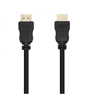 AISENS Cable HDMI V1.4 Alta Velocidad 14+1 CCS, A/M-A/M, Negro, 1.0m - Imagen 1