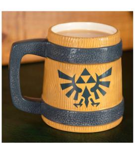 Taza paladone zelda barril escudo hyrule 450ml - Imagen 1