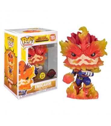 Funko pop my hero academia endeavor brillo en la oscuridad exclusivo 49672 - Imagen 1