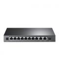 TP-LINK TL-SL1311MP switch No administrado Fast Ethernet (10/100) Energía sobre Ethernet (PoE) Negro - Imagen 4