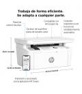 Multifunción Láser Monocromo HP LaserJet M140w/ WiFi/ Blanca