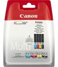 TINTA CANON CLI551 PACK DE 4 50 HOJAS DE PAPEL FOTOGRAFICO - Imagen 3