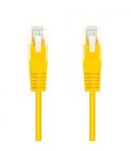 Nanocable Cable Red Latiguillo RJ45 CAT.6 UTP AWG24, Amarillo, 30 cm - Imagen 2