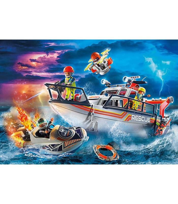 Barco de rescate discount playmobil