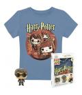 Pop & tee harry potter funko + camiseta trio talla m - Imagen 1