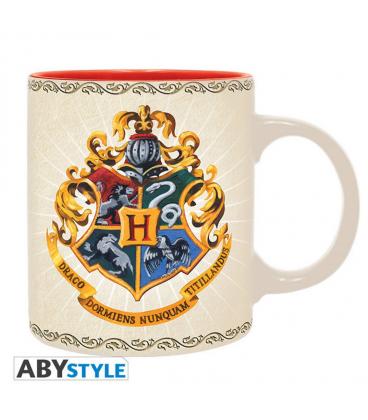 Taza abysse harry potter 4 casas 320ml - Imagen 1