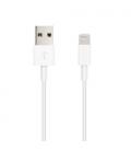 Nanocable Cable Lightning a USB-A, Lightning/M -USB A/M, Blanco, 50 cm - Imagen 2