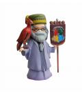 Figura plastoy harry potter albus dumbledore & fenix estandarte hogwarts - Imagen 1