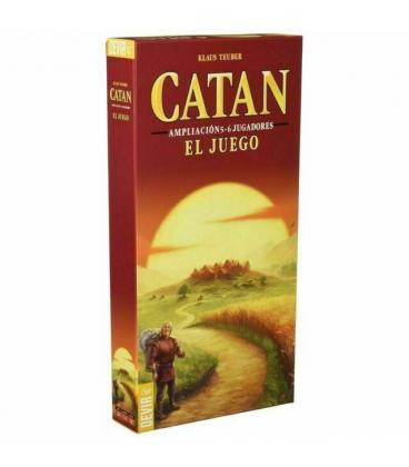 Juego de mesa devir colonos de catan 5 - 6 jugadores pegi 10 - Imagen 1