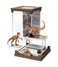 Figura the noble collection jurassic park velociraptor bendyfig diorama - Imagen 1