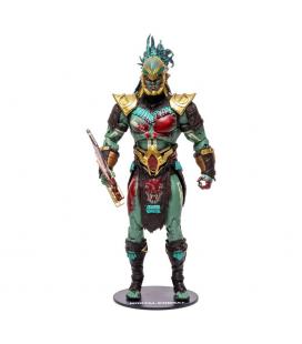 Figura mcfarlane toys mortal kombat kotal kahn (sangriento) - Imagen 1