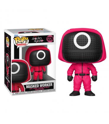 Funko pop series tv el juego del calamar soldado rojo mascara circulo 64799 - Imagen 1