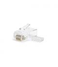 Nanocable 10.21.0201-50 conector RJ-45 Transparente - Imagen 1