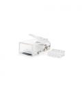 Nanocable 10.21.0201-50 conector RJ-45 Transparente - Imagen 2