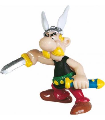 Figura plastoy asterix & obelix asterix el galo con espada pvc - Imagen 1