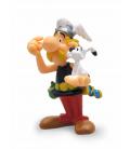 Figura plastoy asterix & obelix asterix con idefix pvc - Imagen 1