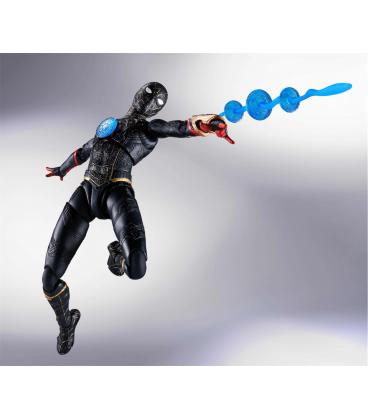 Figura tamashii nations marvel spider - man no way home spider - man traje negro & dorado sh figuarts - Imagen 1