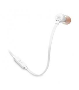 AURICULARES JBL T160 TUNE WIRED IN-EAR HEADPHONE WITH MIC WHITE - Imagen 1