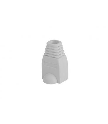 Funda protector lanberg conector rj45 (pack 100 uds) gris - Imagen 1