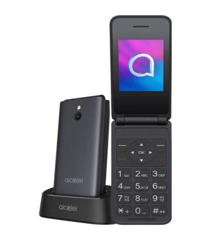 Alcatel 3082X 4G Teléfono para mayores con tapa GRIS