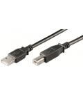 Ewent Cable USB 2.0 Tipo A Macho a Tipo B Macho. 3m - Imagen 1