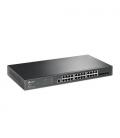 TP-Link TL-SG3428 switch Gestionado L2 Gigabit Ethernet (10/100/1000) 1U Negro - Imagen 3