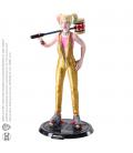 Figura the noble collection bendyfigs dc comics aves de presa harley quinn con mazo - Imagen 1