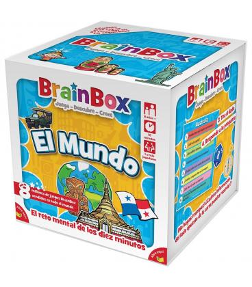 Juego de mesa brainbox el mundo pegi 8 - Imagen 1