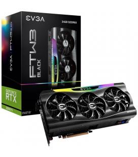 Tarjeta gráfica evga geforce rtx 3090 ti ftw3 black gaming/ 24gb gddr6x - Imagen 1