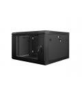 Armario rack lanberg 6u 600x600x368 auto ensamblado 19pulgadaspulgadas hasta 60 kg negro - Imagen 2