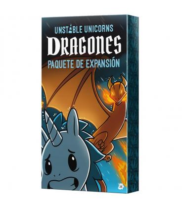 Juego de mesa unstable unicorns dragones expansion pegi 8 - Imagen 1