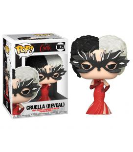 Funko pop disney cruella emma stone cruella de vil con vestido rojo 54467 - Imagen 1