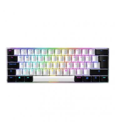 TECLADO GAMING SHARKOON SKILLER SGK50 S4 KAILH RED BLANCO PT - Imagen 1