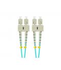 LATIGUILLO FIBRA 1M LANBERG MULTI SC/UPC-SC/UPC DUPLEX OM3 50/125 LSZH AZUL