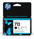 HP Cartucho de Tinta DesignJet 712 negro de 38 ml