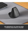 Ratón Ergonómico Inalámbrico por Bluetooth/ 2.4GHz Logitech Lift Vertical Ergonomic Mouse/ Hasta 4000 DPI/ Grafito