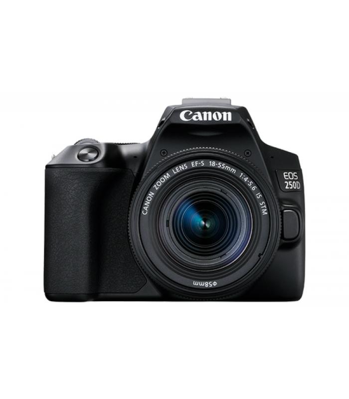 Canon EOS Rebel T6 cámara SLR digital con lente EF-S de 18-55mm f/3.5-5.6  IS II, Wi-Fi incorporado y comunicación de campo cercano - Negro