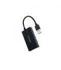 Hub USB 3.0 Nanocable 10.16.4403/ 4 Puertos USB/ Negro