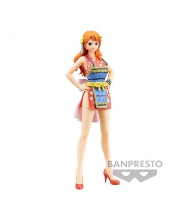 Figura banpresto one piece dxf the grandline lady wanokuni nami