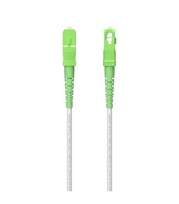 Cable de Fibra Óptica G657A2 3.0 9/125 SMF Aisens A152-0617/ LSZH/ 100m/ Blanco