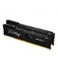 Memoria ddr4 16gb 2x8gb kingston - 3600mhz - pc4 - 28800 - fury beast - negro - 1.2v