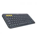 Logitech K380 Multi-Device teclado Bluetooth QWERTY Español Gris