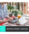 Logitech K380 Multi-Device teclado Bluetooth QWERTY Español Gris