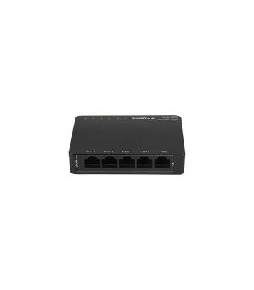 SWITCH LANBERG 5 PTOS GBIT POE+4 PORT POE 30W/PORT MAX 60W