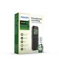 Grabadora de Voz Philips VoiceTracer DVT1160/ 8kHz/ Negro